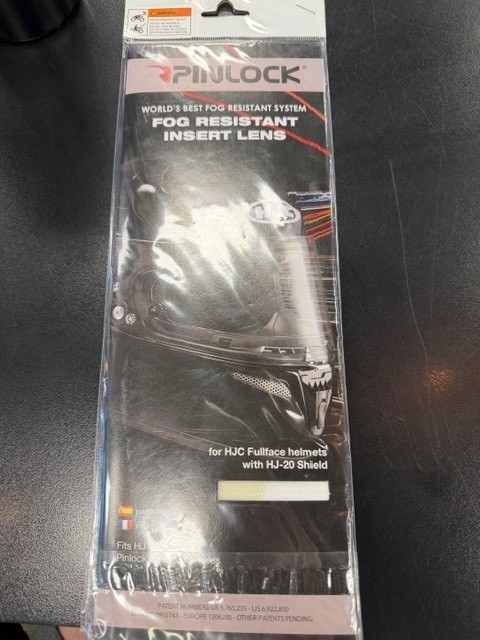 NEW OEM HJC HJ20M PINLOCK INSERT FOR HJC FULLFACE HELMETS W/HJ20 SHIELD - 85-202