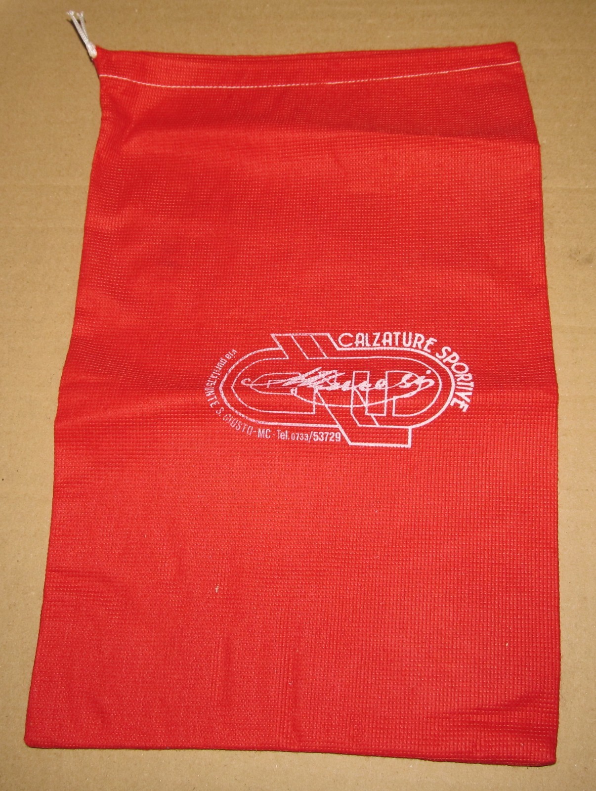 Vintage Marresi Italian Cycling Shoe Bag for Storage NOS NEW Old Stock