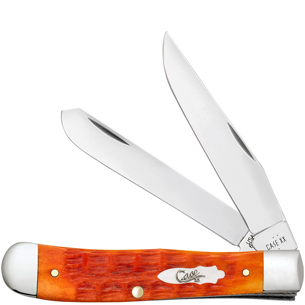 Case XX Knives Tequila Sunrise Bone - Crandall Jig Trapper 6254 SS