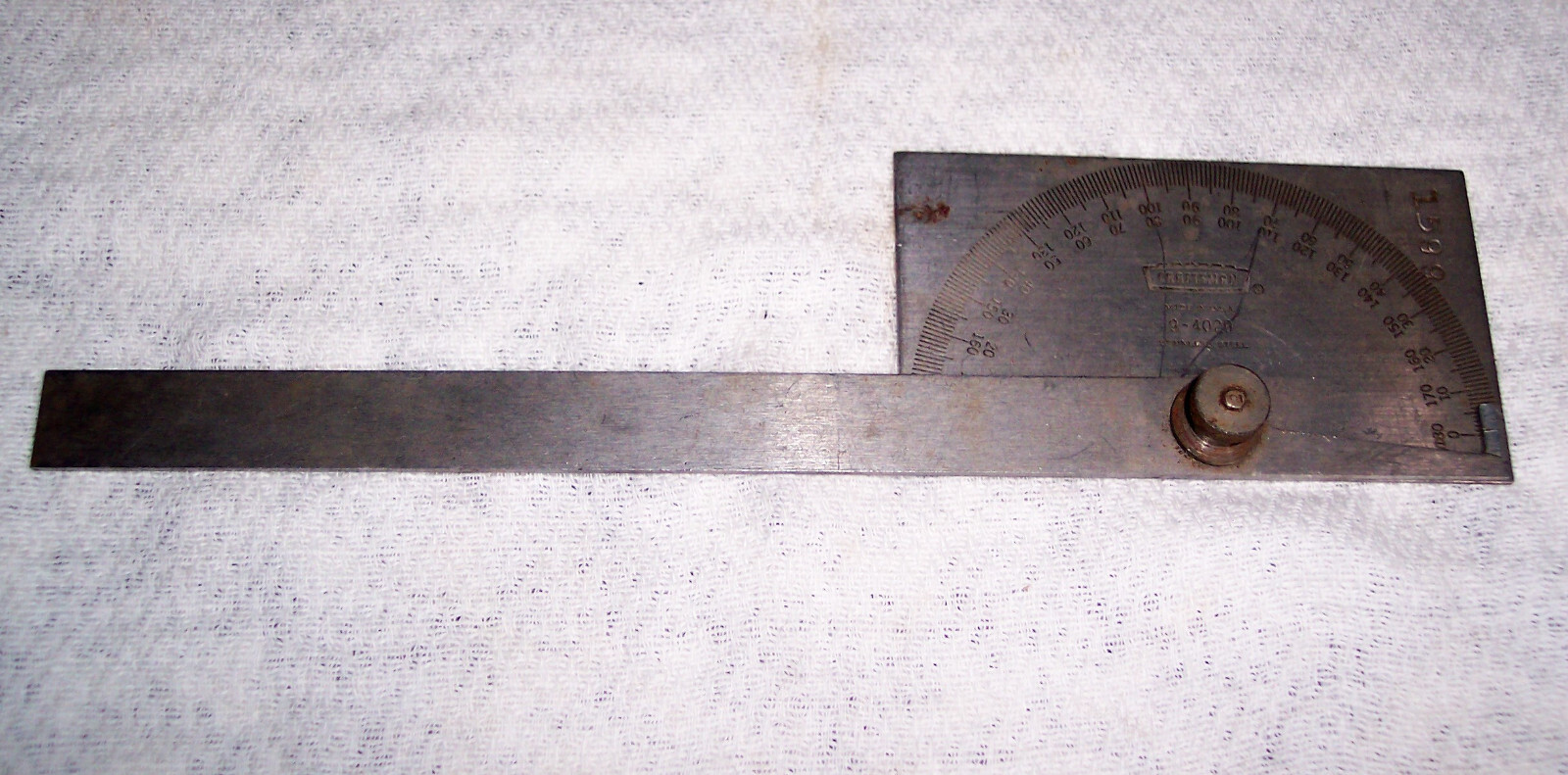 Vintage Craftsman No. 9-4029 Stainless Steel Protractor USA