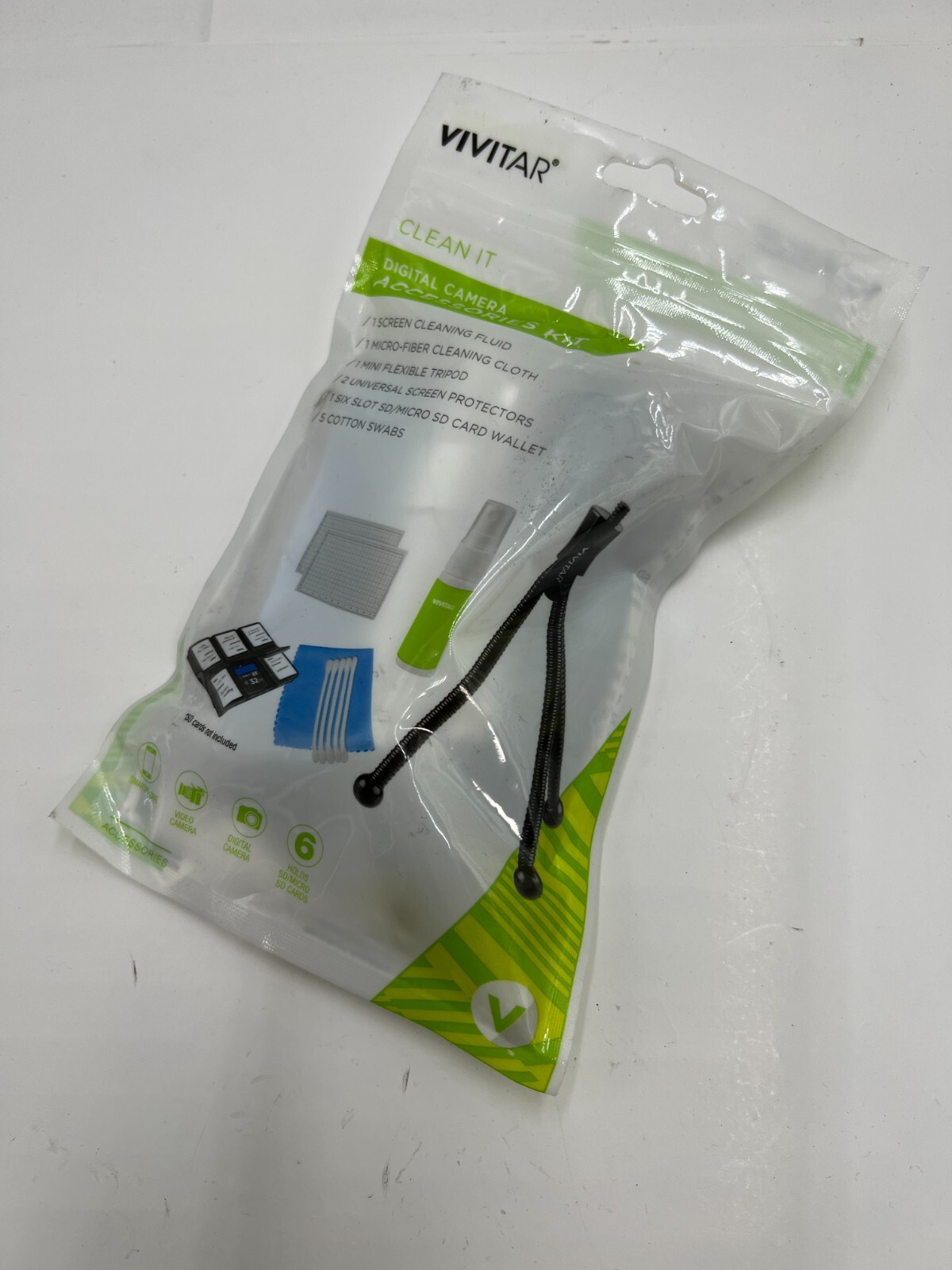 Vivitar Clean It Digital Camera Accessories For Mini Tripod & LCD Screen