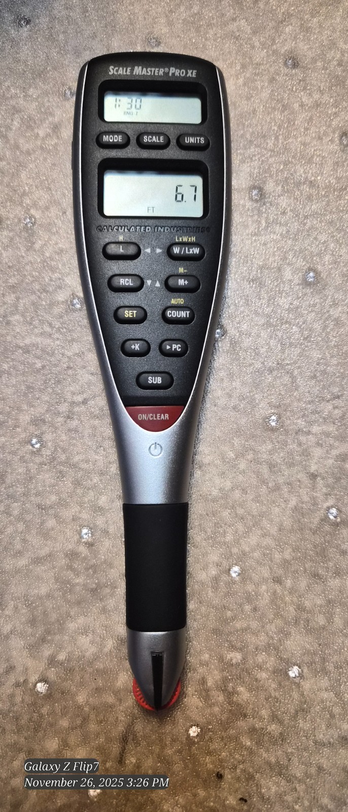Scale Master Pro XE Digital Plan Measure