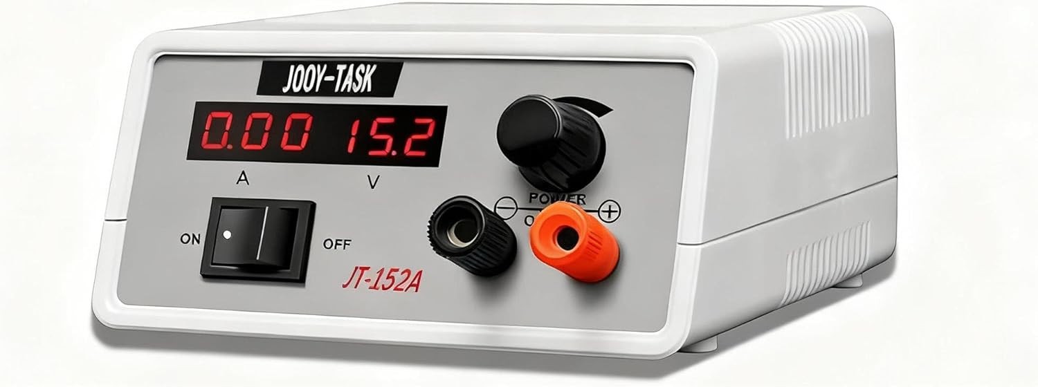 Adjustable DC Power Supply Continuously Adjustable 1.5V-15V Max 2A Regulated ...