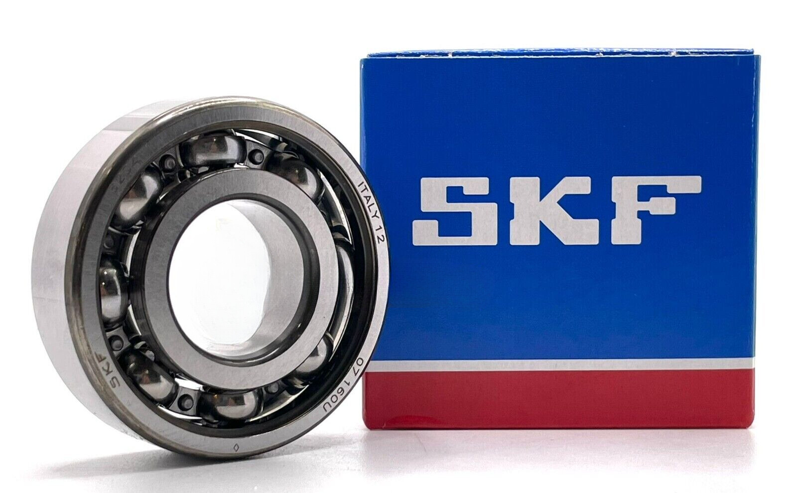 NEW SKF 6204 DEEP GROOVE BALL BEARING, OPEN TYPE, NO SEALS 20x47x14