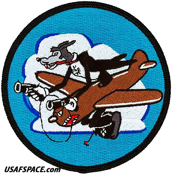 USAF 510th FIGHTER SQUADRON -VIPER DRIVER- ORIGINAL AIR FORCE - HERITAGE - PATCH