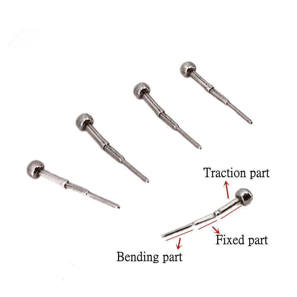 10 /PAK Dental Orthodontic Self-ligating Crimpable Bracket Traction Hook Tool