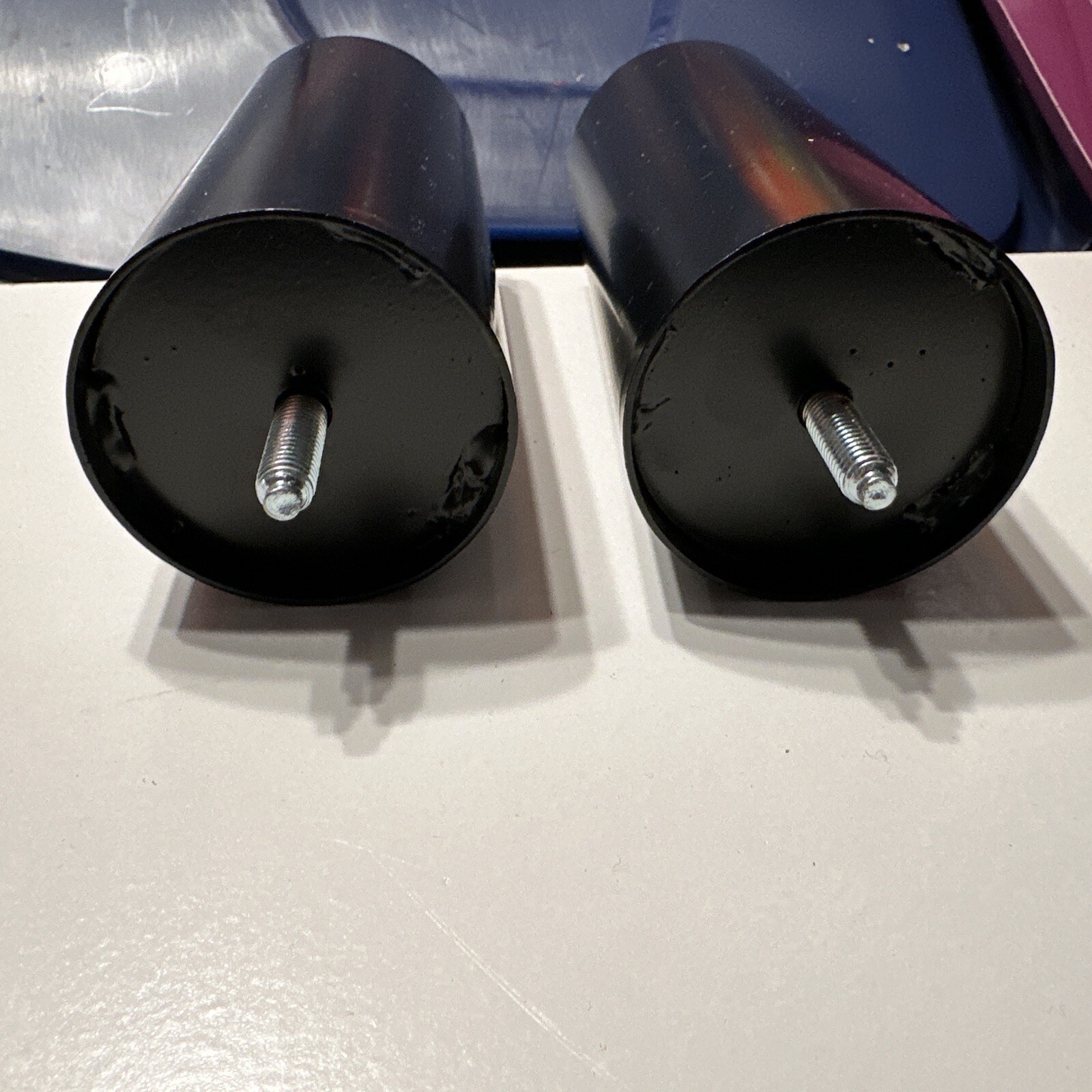 Two Heavy-duty Replacement Adjustable Metal Bed Risers