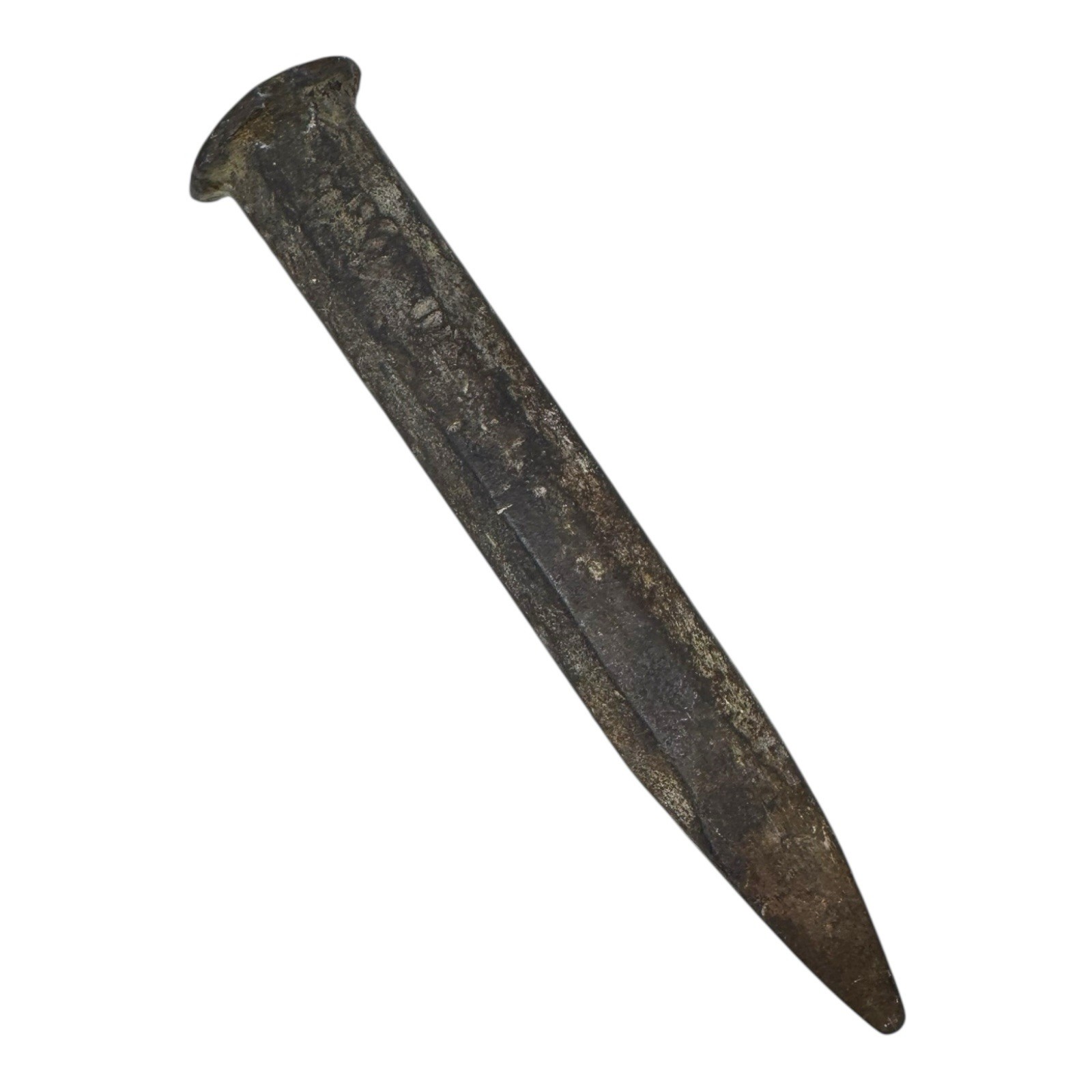 Vintage Forged Iron Drift Punch Alignment Tool Masonry Blacksmith 10 Inch