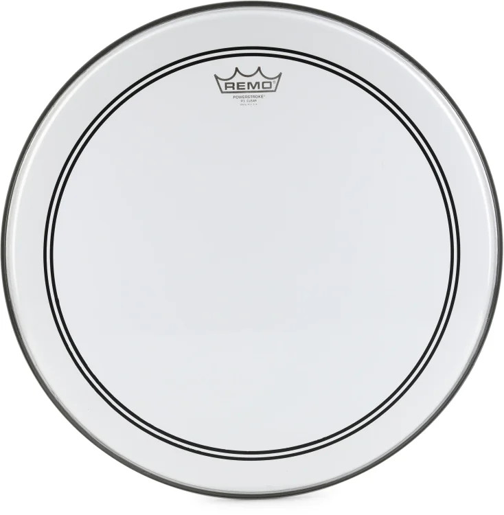 Remo Powerstroke 3 Clear Drumhead - 18"