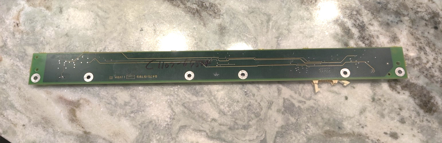 1200EX Vertical path clear pc board - USA Seller!