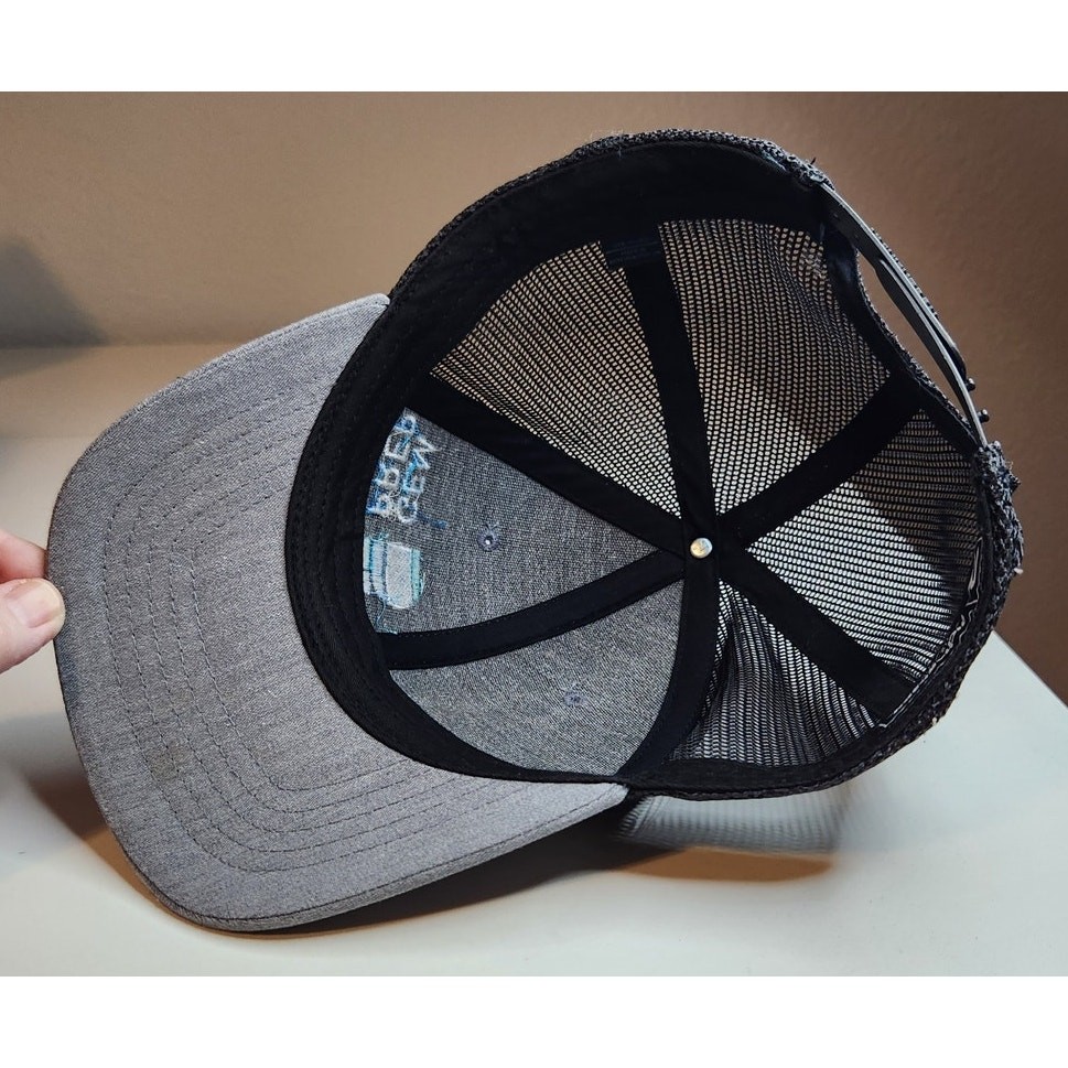 Richardson Style 112 Baseball Cap Hat Gem Prep Embroidered Logo Adj Strap Back