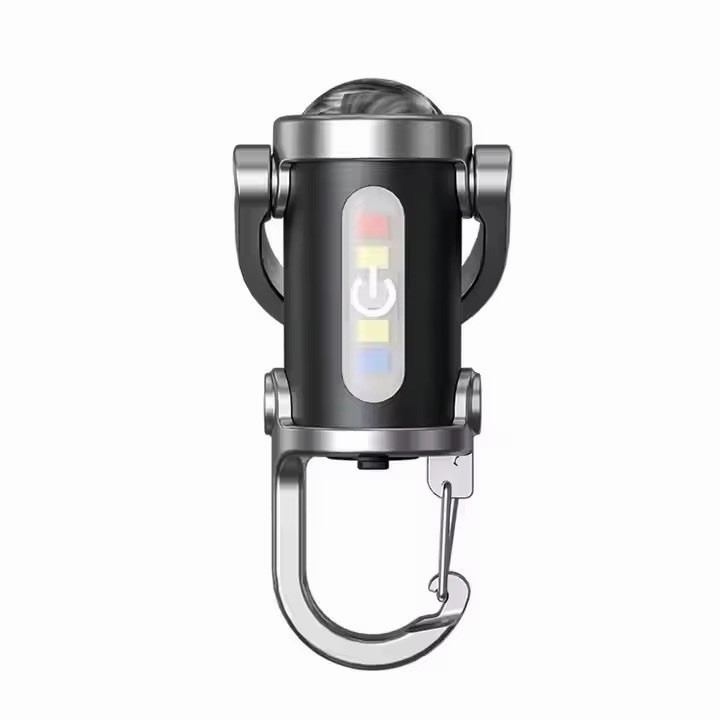 Portable LED Flashlight Rechargeable Pocket Mini Keychain Camping Flashlights US