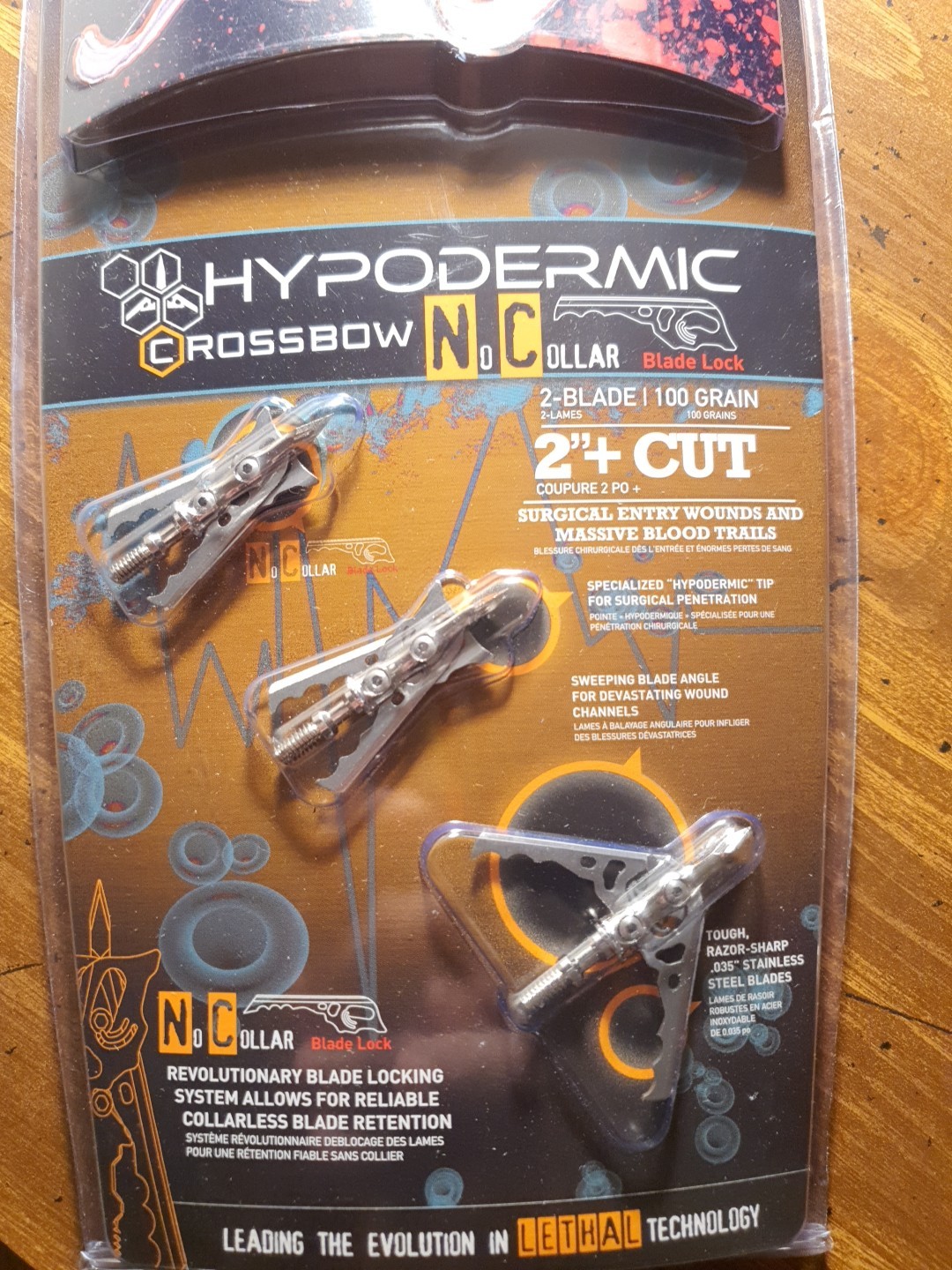 Rage Hypodermic NC Broadhead Crossbow