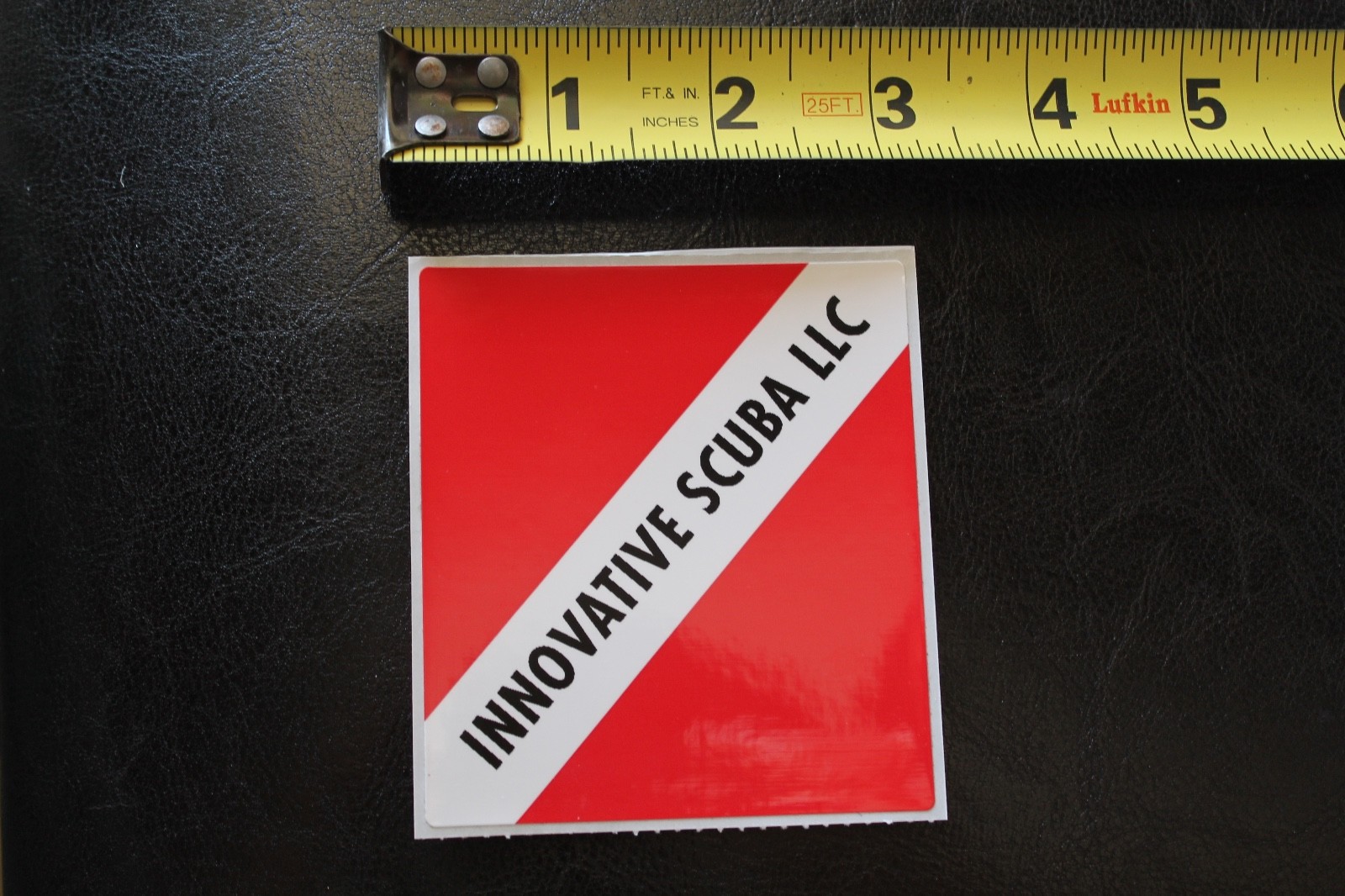 INNOVATIVE SCUBA LLC Dolphin Ocean Dive Scuba Snorkel Diving STICKER