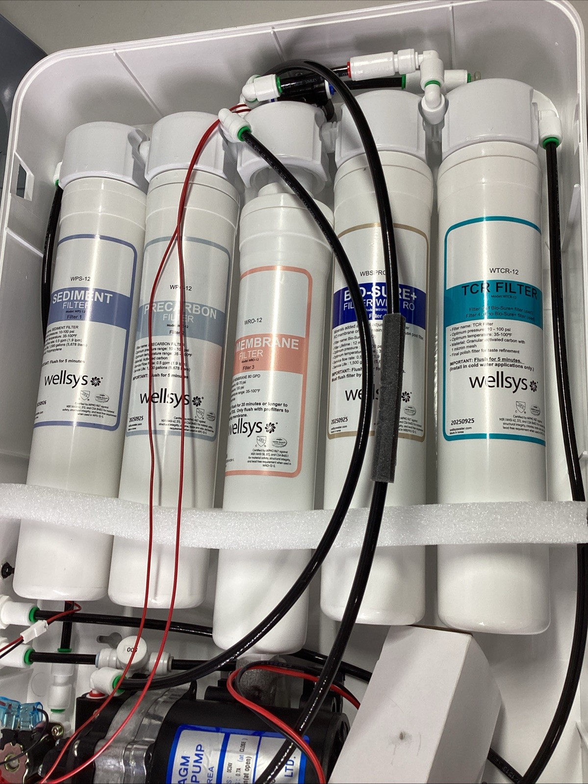 WELLSYS WS-U13-RO i5 Filter Pack with Pump