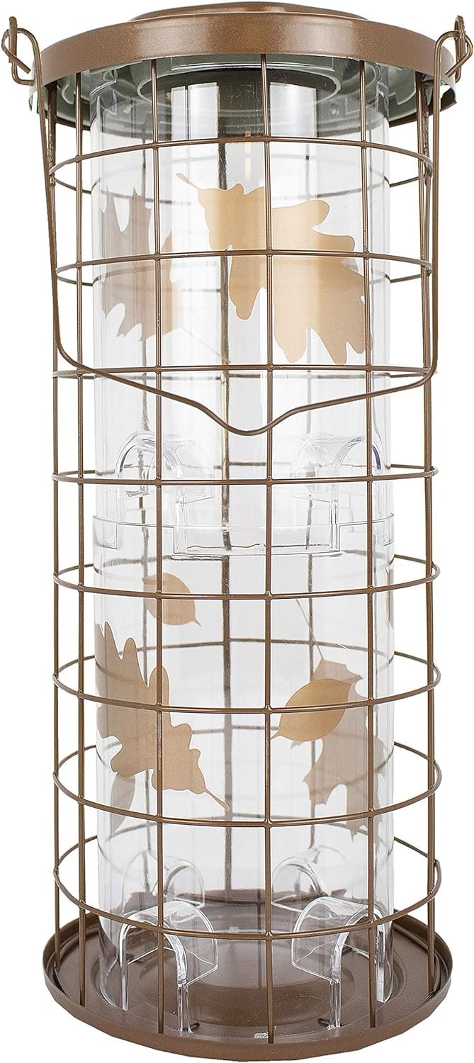 Perky-Pet 114B Squirrel Stumper Bird Feeder, Copper