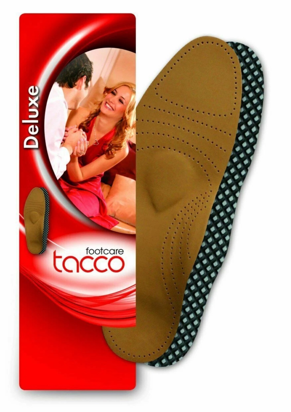Men's Tacco Deluxe ErgoDyn Metatarsal Sheepskin Leather Orthotic Arch Supports