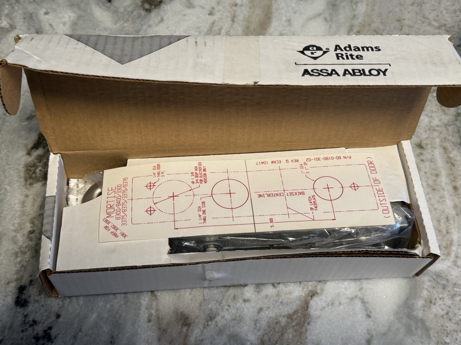 Adams Rite 3080 Entry Trim Round Handle – ASSA ABLOY (New)