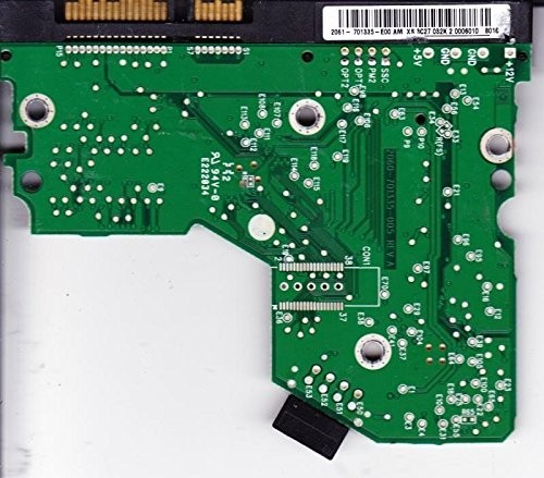 WD800JD-22MSA1, 2061-701335-E00 AM, WD SATA 3.5 printed circuit board (PCB)