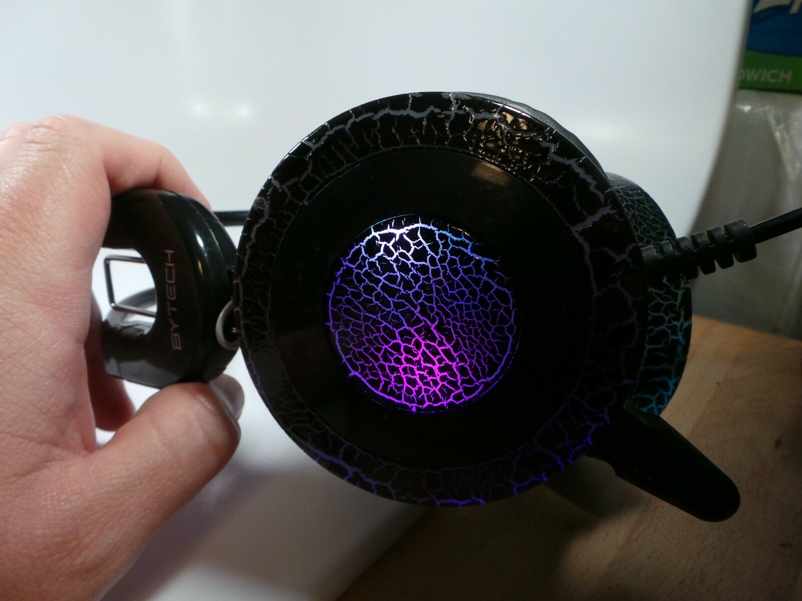 BYTECH Gaming Headset with Multi-Color Backlight Supports Various Platforms