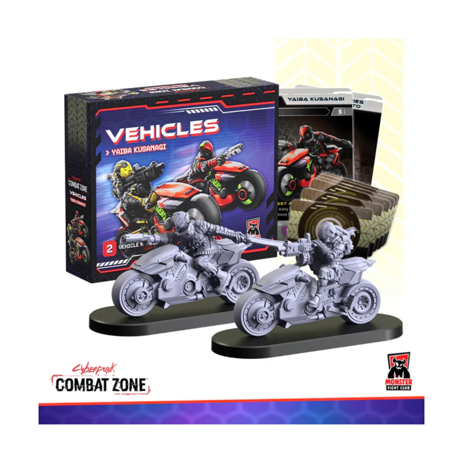 Monster Fight Club Board Games Vehicles - Yaiba Kusanagi New
