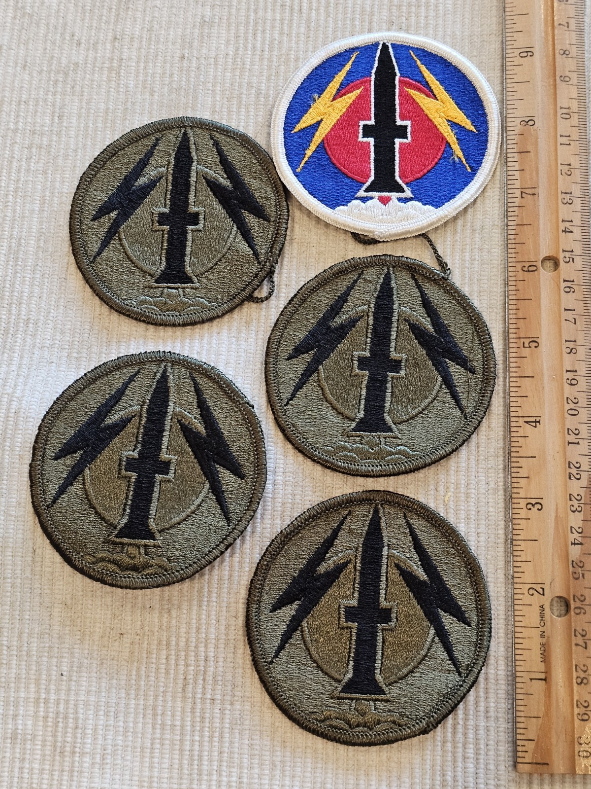 1960s US Army Vietnam Cold War 56th Field Artillery Patch Lot x5 L@@K!!!