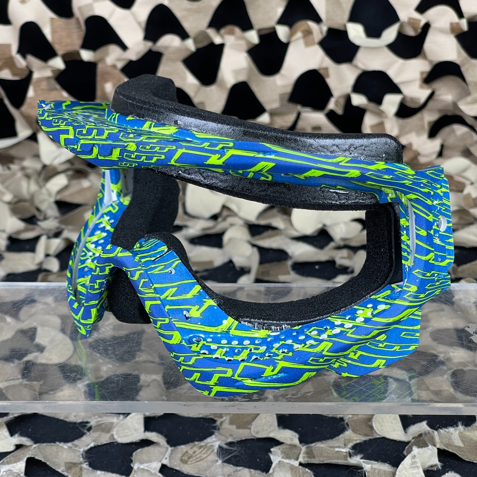 NEW JT Flex 8/ProFlex/Spectra Goggle Mask Frame (No Lens) - LE Grunge Navy/Green