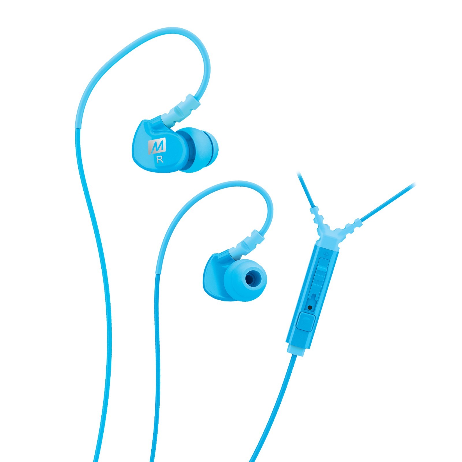 MEE audio M6P Memory Wire Sports Earphone 2 Pack (Bulk Packaging)