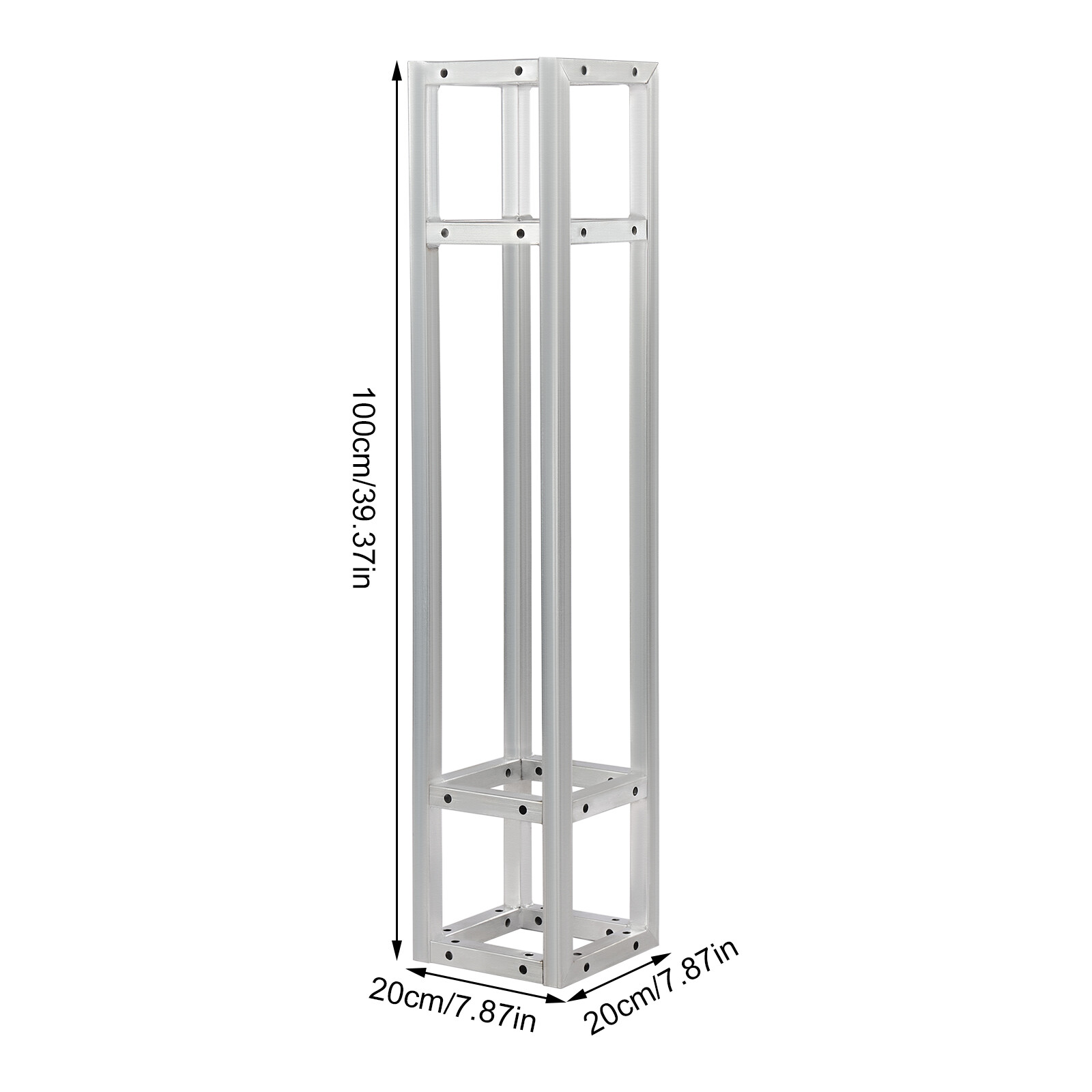 3Packs DJ Light Stand Truss Straight Square Box Outdoor Truss Stage Segment Tent