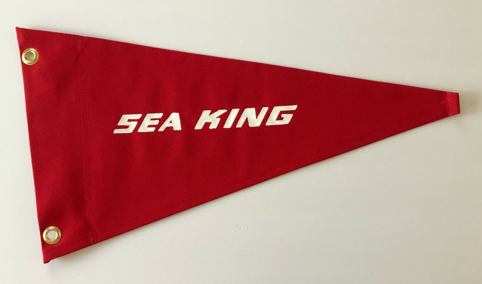 Sea King Outboard Motor Vintage Style Boat Flag Pennant Nautical Retro USA