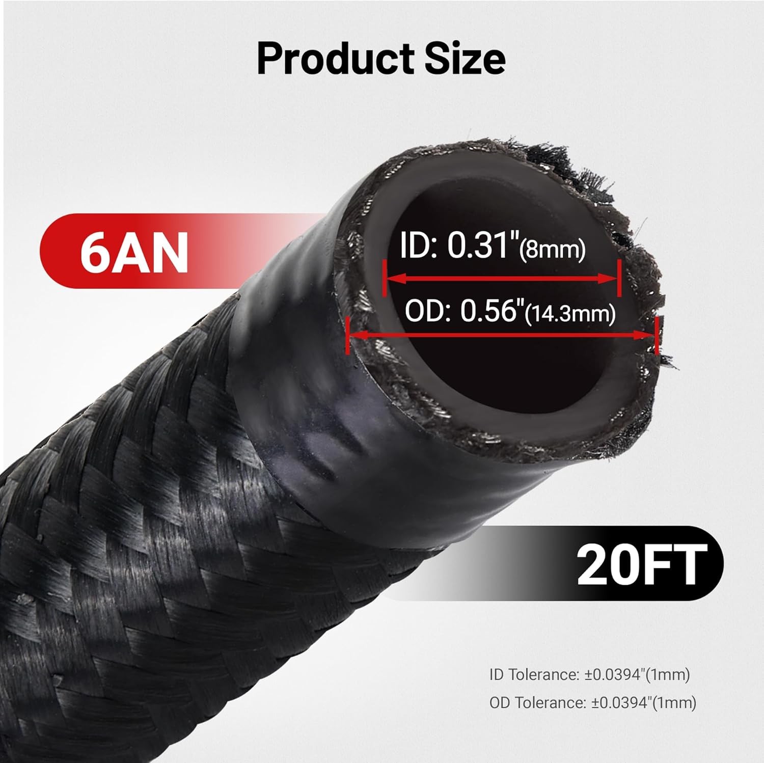 AN6 Fuel Hose Kit