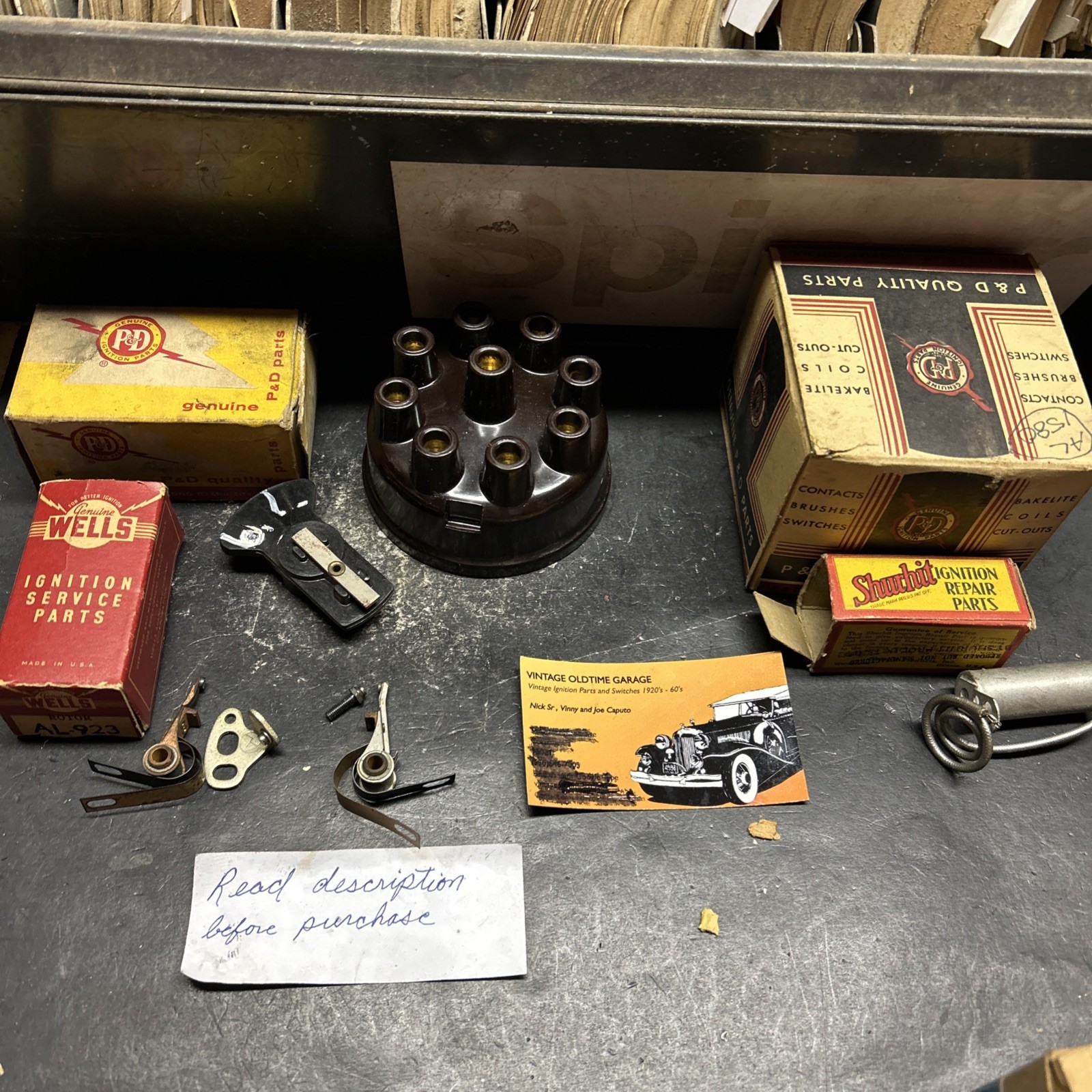 1929 1930 1931 HUPMOBILE DISTRIBUTOR TUNE UP KIT