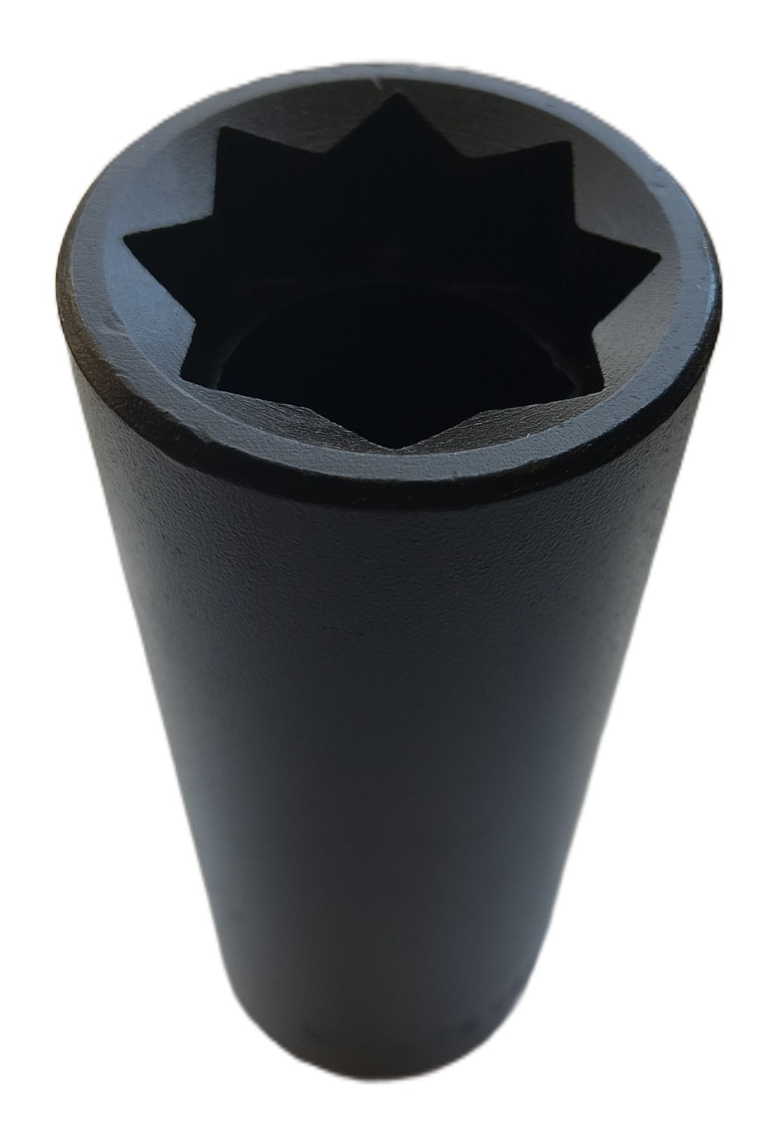 White USA Lineman socket 1/2" drive 1", 8 point impact socket, 3-1/2" Long New