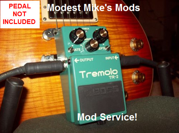Boss TR-2 Mod Service! Send us your pedal!