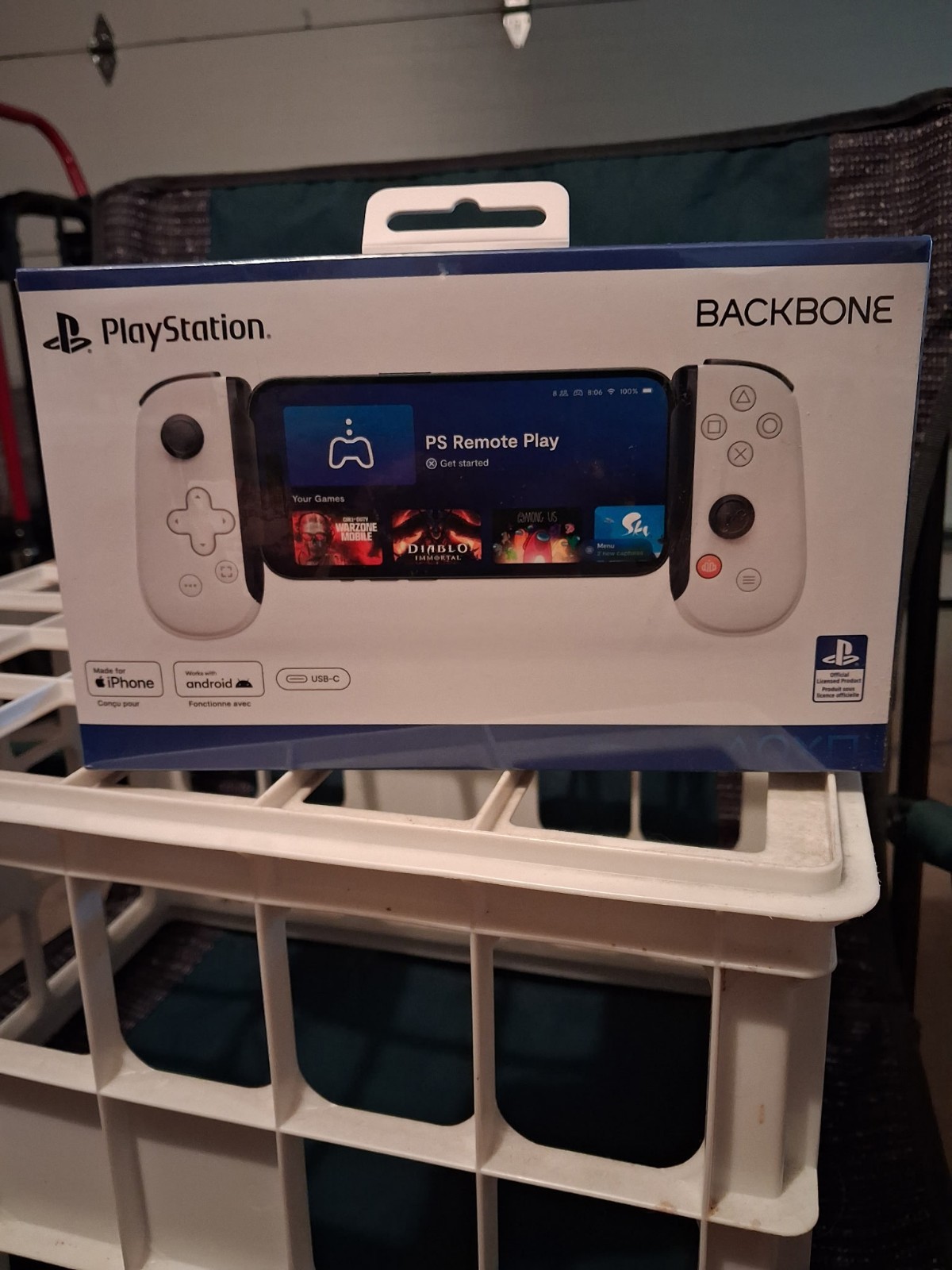 PlayStation Backbone- Made for iPhone/ Works with Android (USB-C) NEW with Box