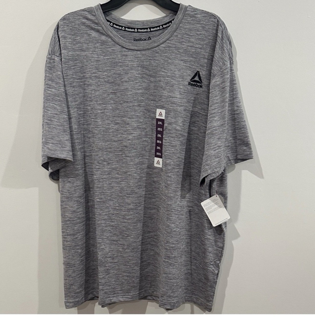 Reebok Men's Delta Core Active Short Sleeve Tee Shirt 2XL