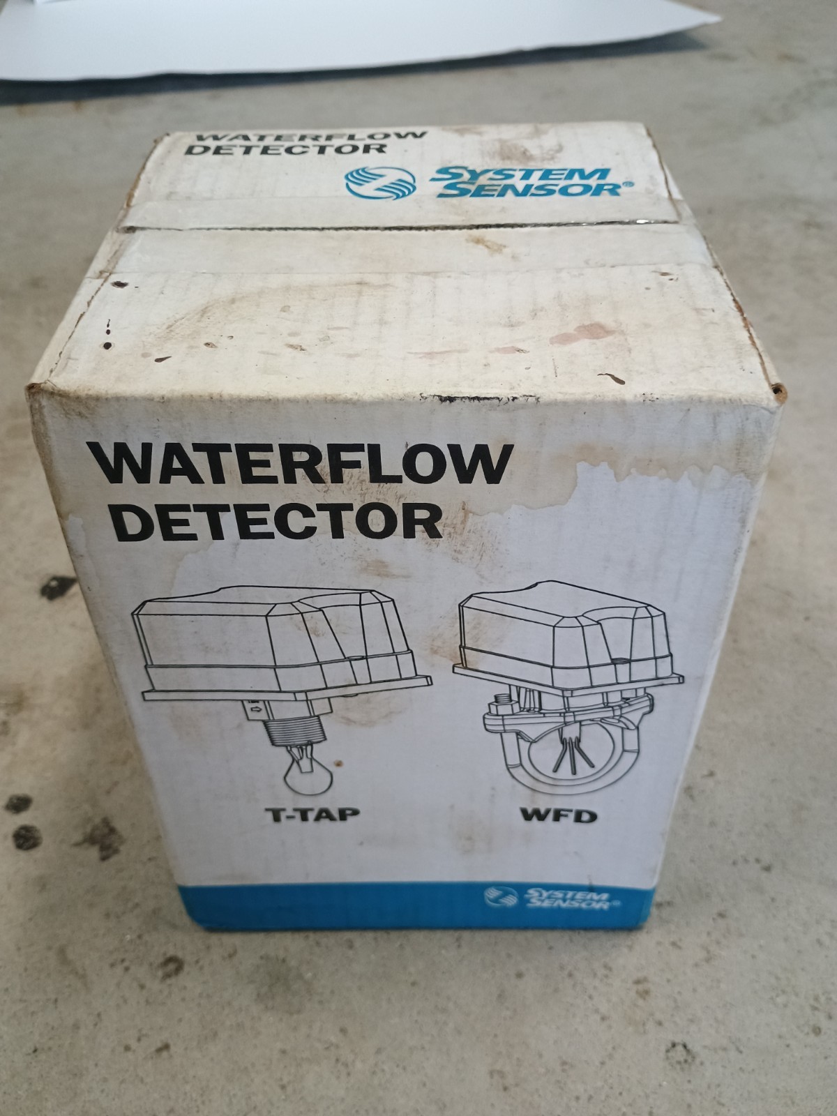 System Sensor Waterflow Detector WFD20 Vane Type NEW OPEN BOX