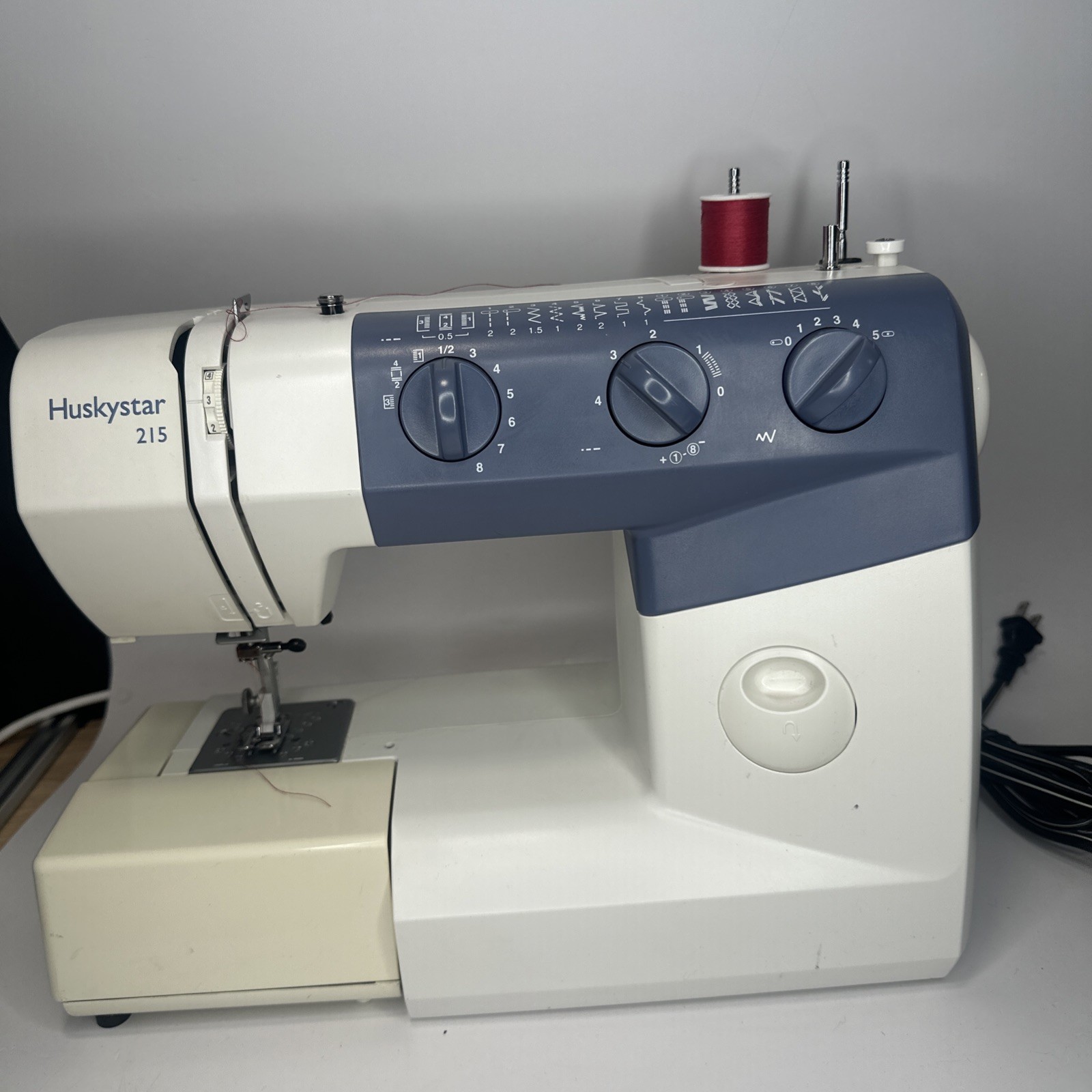 Husqvarna Huskystar 215 Sewing Machine Foot Petal Power Cord Working Functioning