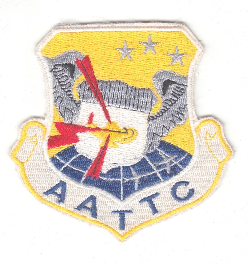USAF Air Force Patch:  Advanced Airlift Tactical Training Center - 3 3/4"