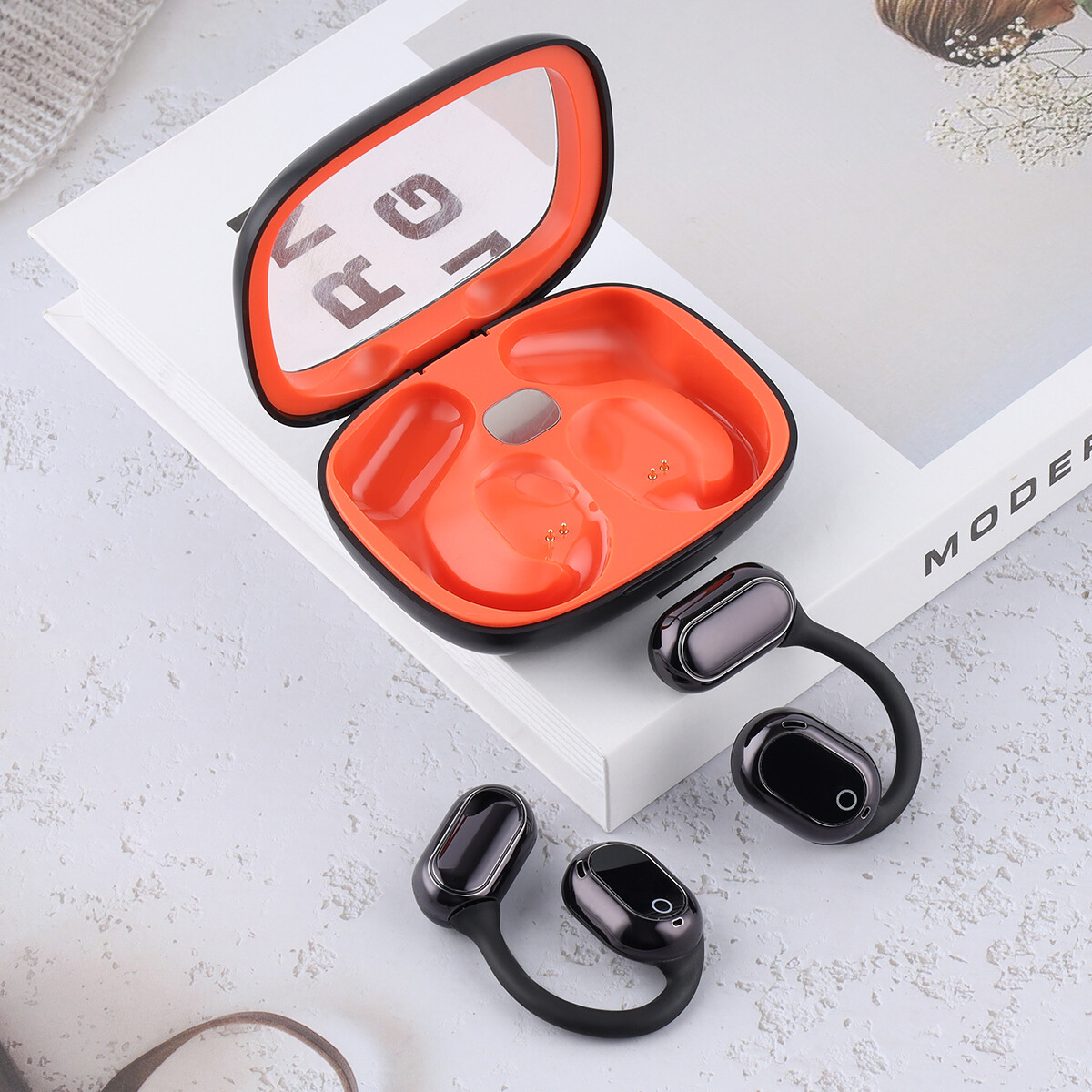 Wireless True Bone Conduction Headphones Wireless Headset Earbuds Bluetooth V5.3