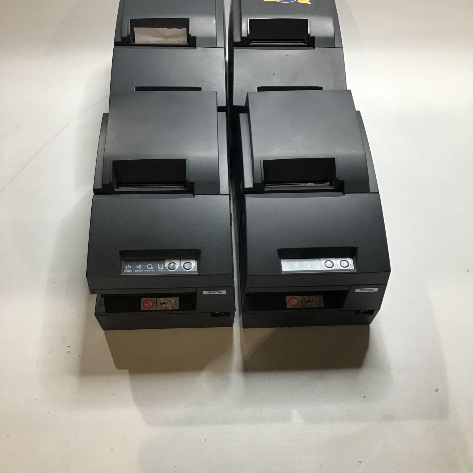 EPSON TM-U675 M146A POS RECEIPT PRINTER Lot of 4