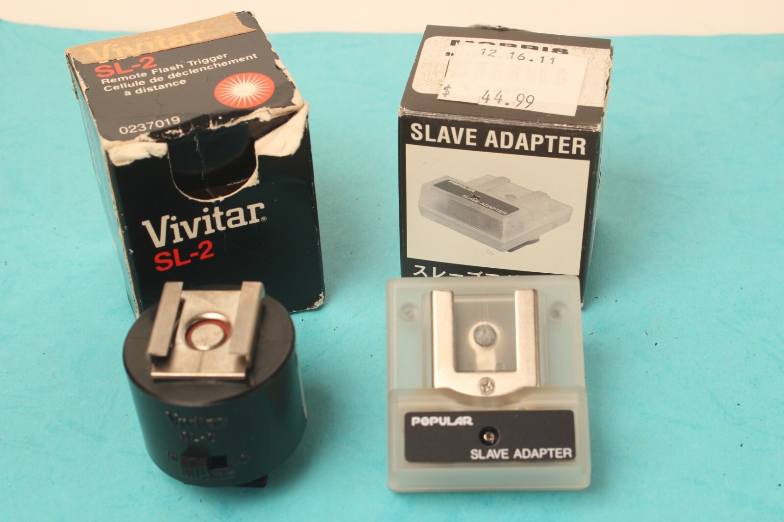 Vivitar SL-2 and Popular Remote Flash Slave Trigger