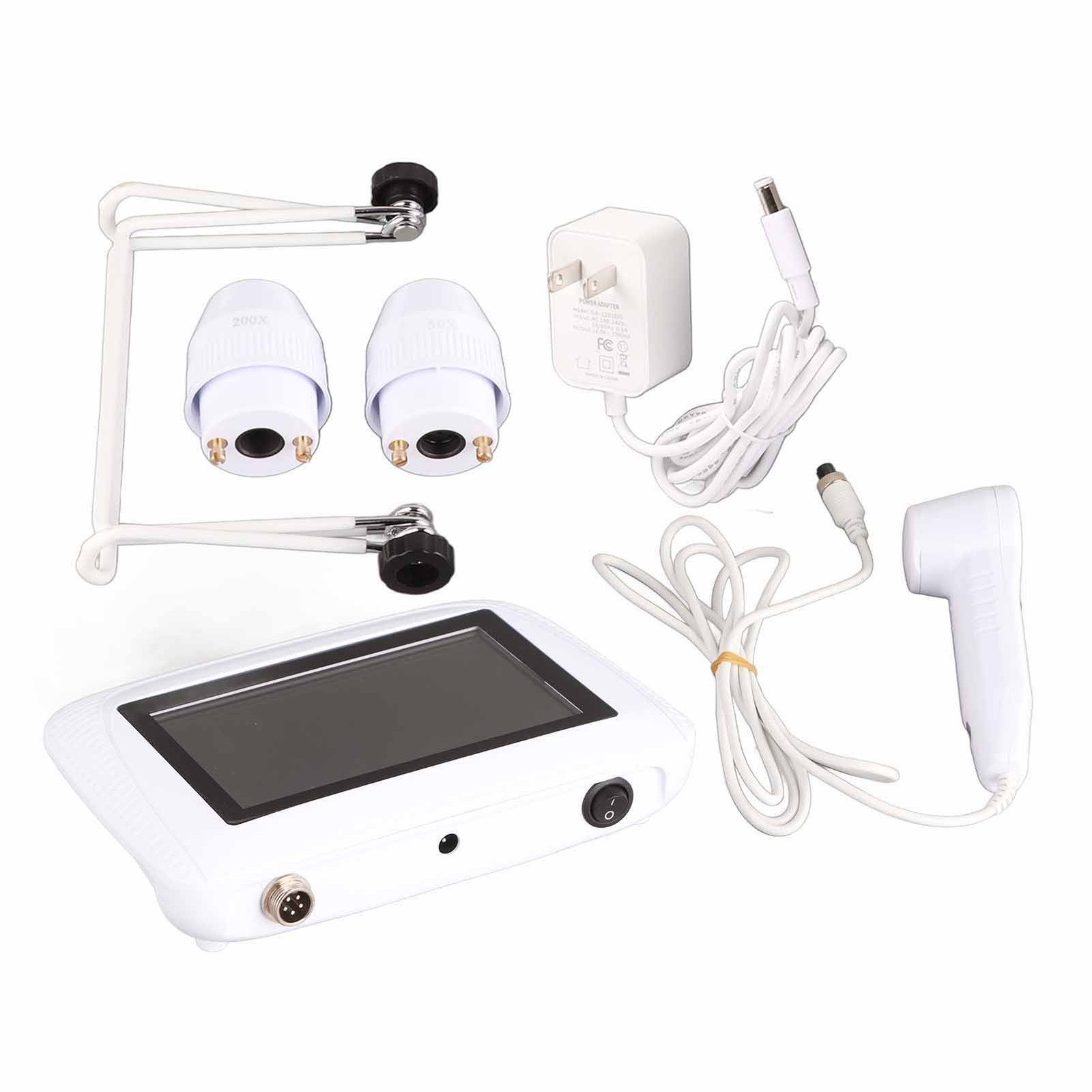 ­5 Inch Rechargeable Scalp Hair Follicle Oil Moisture Magnifying Detector