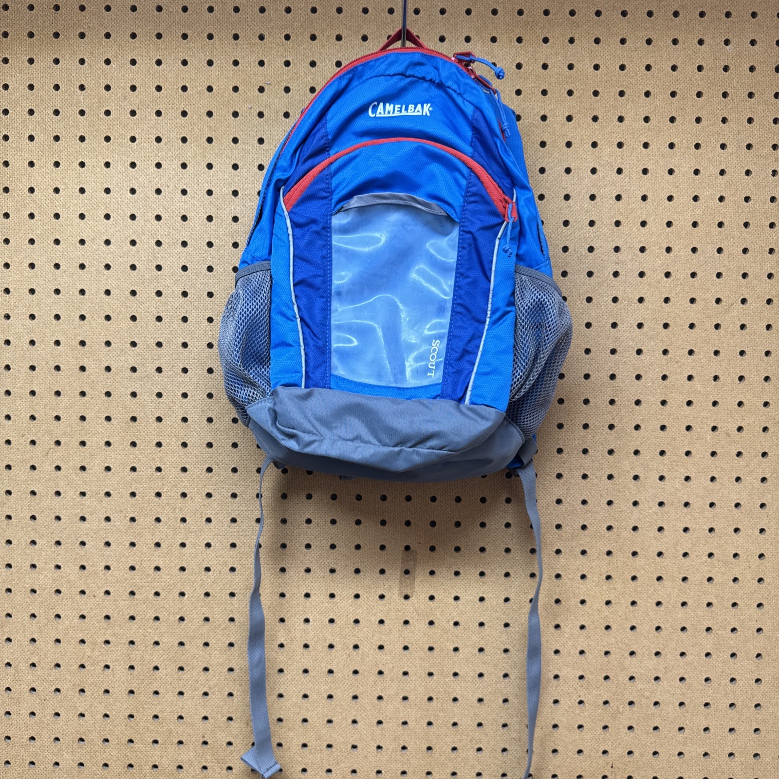 Camelbak Scout Blue Gray Outdoor Hiking Hydration Pack Backpack Bag Kids