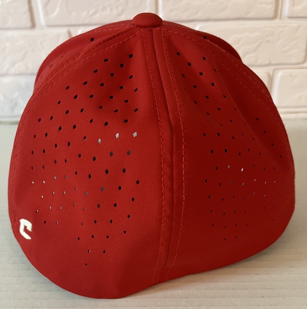 Champro HC7 L-XL Low Profile Boston Baseball Cap Cfit Red