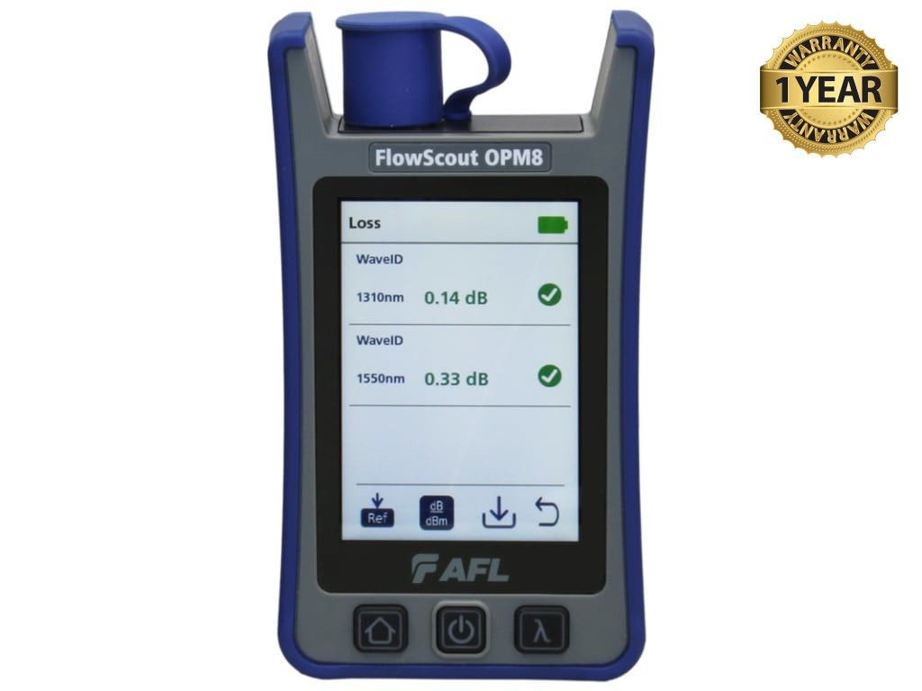AFL FlowScout OPM8-H SM MM Optical Power Meter