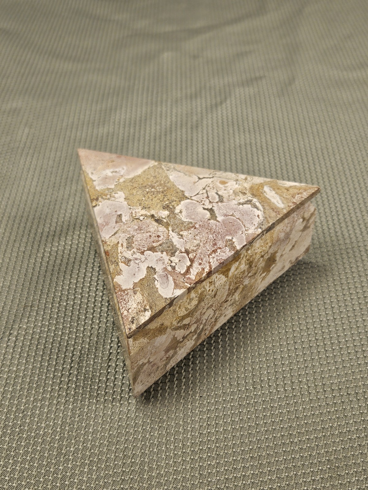 triangular stone Trinket Box