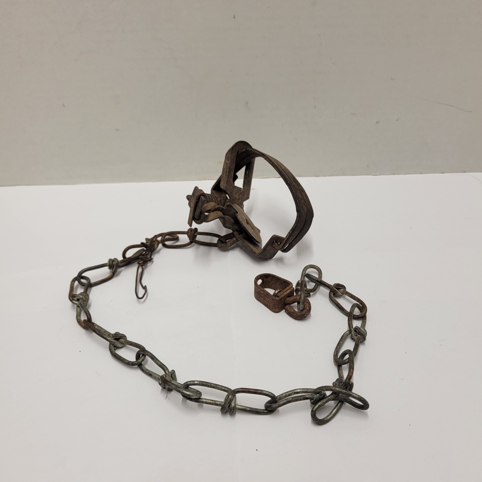 Vintage Steel Foot Traps. Coil Spring - Working Condition