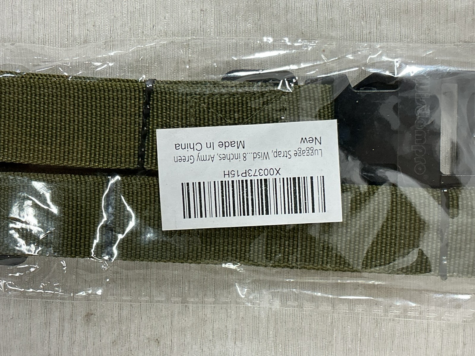 Wisdompro Luggage Strap, 2 Pack Heavy Duty Utility Strap with Quick Release Buck