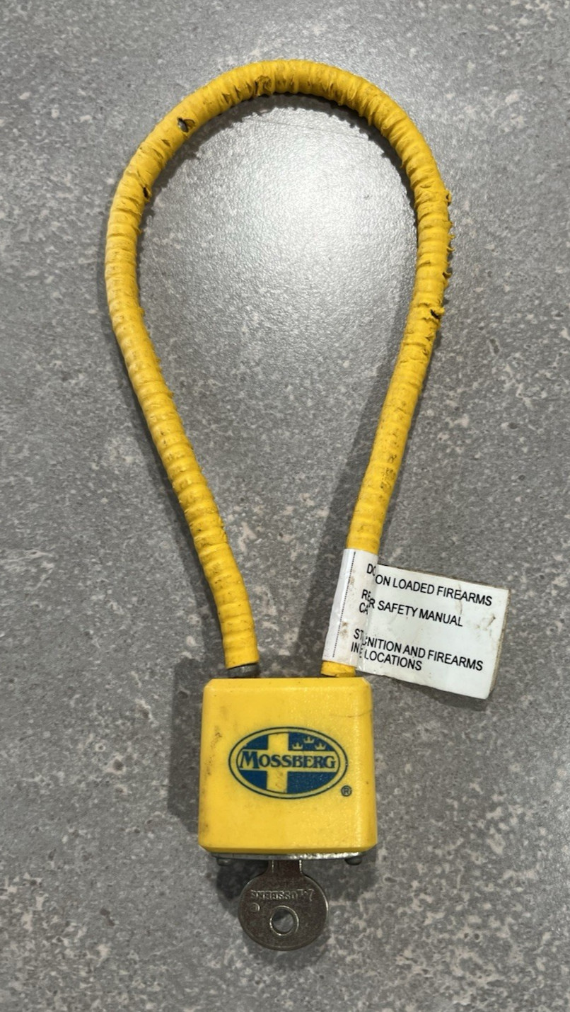 Mossberg Gun Lock SL14-4PTACA 12-03 Yellow Cable